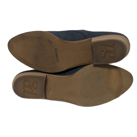 PAUL GREEN Dale Leather Lace-Up Loafers 9.5 - Picture 7 of 9